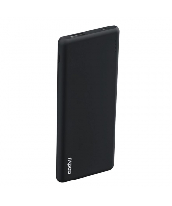 POWER BANK RAPOO P200 5V /2.1A/10000MAH (BLACK) (16457)